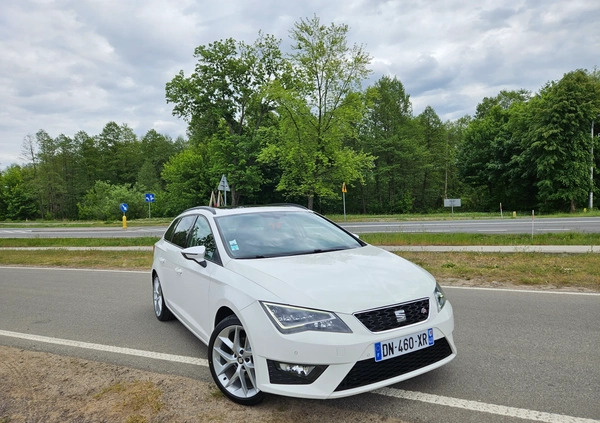 Seat Leon cena 43900 przebieg: 198000, rok produkcji 2014 z Ostrołęka małe 742